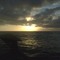 Amanhecer no mar vista do barco Vanguarda -Foto:Luciano Rizzieri