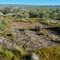 Bedrock exposed on minor ridge near the Dry Creek road
