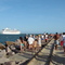 Navio Insígnia - (saindo na barra de Rio Grande)