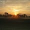Sunrise on the 9th hole