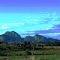 RIVER ROAD bordering Oysters, NEXT TO THE MOUNTAINS OF POND Iriri, RIO DE JANEIRO, BRAZIL-RYDOJ-2316