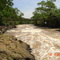Passarela na Cahoeira do Talhadão - Rio Turvo, Palestina-SP