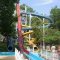 Toboágua no clube das Águas Quentes (Waterslide at the club Hot Water,city of Barra do Garças,Brazil)