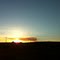 Pôr do Sol - estrada para Ituiutaba
