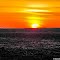 Por do sol na floresta #sc