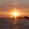 sunrise in Paranapanema river