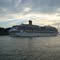 Costa Concórdia em mais uma escala no Porto de Santos em 2010