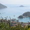 Vila de Abraão Vista da Trilha das Flores - Ilha Grande - Brasil