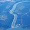 Rio Tocantins e UHE - Peixe Angelical, TO, Brasil.