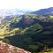 Região do bairro Cachoeira em Luminosa,Vista do alto da Pedra.