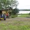 '' Terminal de pasajeros'' en la nueva pista de aterrizaje de Vigia del Fuerte, Atrato Antioqueño.