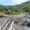 Puente provisional sobre el rio Guaso, Maripi Colombia
