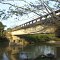 Puente sobre el rio Tua en Caribayona.