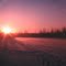 Alaska Badger Slough, near North Pole, AK, Jan 1971