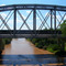 Railroad bridge over the San Pedro