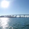 Gulf Boulevard Bridge. Entering the Gulf of Mexico