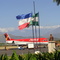 Vista de las Sierras Nevadas desde el aeropuerto.