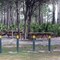Picnic area near lake in Three Lakes WMA