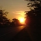 amanecer en ruta a puerto lopez