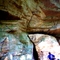 Crevasses in the wall