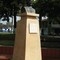Busto del Dr. Cornelio Reyes Reyes, parque principal de Ginebra, Valle del Cauca