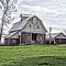 Vintage Barn Outside Fairfax, Iowa
