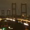 Narrows Bridge at night from Gig Harbor
