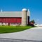 Red barn w/ silo