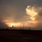 Looking Northwest from the intersection of Hwy 165 and Hwy 63 (taken with cell phone)