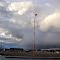 Unusual cloud formations as storms pass through