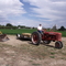 Antique tractor from the apple farm.