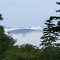 Fog shrouds the Taconic mountains west view from Mt.Greylock Lanesborough Mass.
