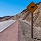 Road sign on the road Tupiza-Potosi