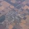 Burlington Colorado from 32K feet