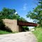 St. Louis - San Fransisco Railway (Frisco) art deco railroad overpass west of Beaumont, KS