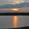 Sunset at Clinton Lake