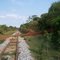 Lugar onde ficava a estação ferroviária de Zeringota