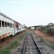 Vagões abandonados na estação de Tartária  - Oliveira