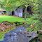 Barn and Creek at the Winery