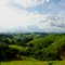 vista panorâmica na estrada de acesso à gruta da Pedra Santa no Pontão - Muriaé