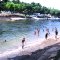 BANHISTAS APROVEITAM A BELA OPÇÃO DE LAZER NAS AGUAS DO RIO BALSAS EM BALSAS - MA BRASIL