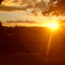 Pôr do Sol atrás da AABB