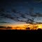 Pôr do Sol Rodovia para o Prata