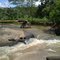 Balneário em Rurópolis, cachoeira do leitoso