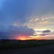 Por do Sol Chegando em Uberlândia