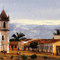 Igreja e Povoado no Rio São Francisco - 1972
