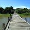 BELA E CHARMOSA PONTE DA TRIZIDELA SOBRE O RIO ITAPECURÚ EM COLINAS - MA BRASIL