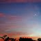 Linhares ES - Entardecer com lua nova na reserva florestal Goytacases