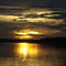 PÔR-DO-SOL NA CHEGADA DE MONTE ALEGRE - PA.