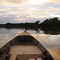 amanhecer no rio carinhanha